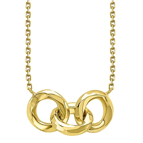 9K Yellow Gold  Necklace,  Gold Wt. 1.9 Gms