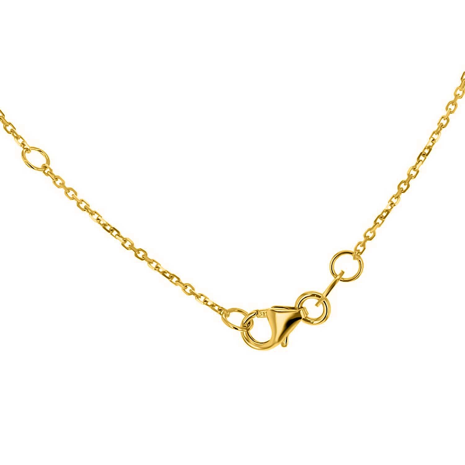 9K Yellow Gold  Necklace,  Gold Wt. 1.9 Gms