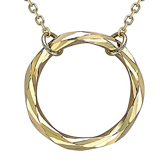 https://tjcuk.sirv.com/Products/88/9/8894647/9K-Yellow-Gold-17.8mm-Diamond-Cut-Ring-Adjustable-Necklace-18-Inch_8894647.jpg?w=342&h=342