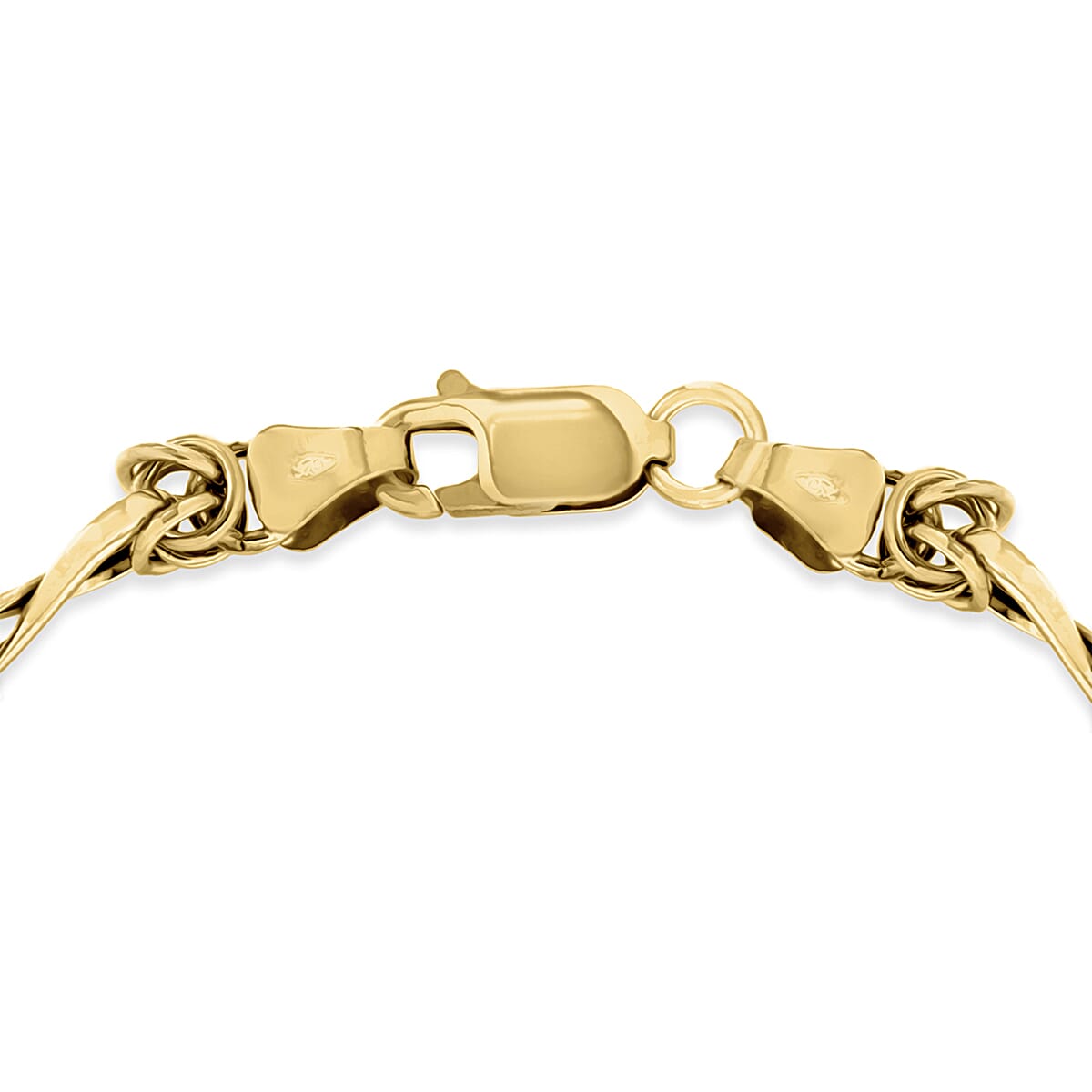 9K Yellow Gold  Bracelet,  Gold Wt. 3.1 Gms