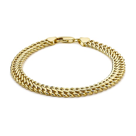 9K Yellow Gold  Bracelet,  Gold Wt. 4.8 Gms