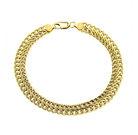 9K Yellow Gold  Bracelet,  Gold Wt. 4.8 Gms