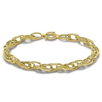 https://tjcuk.sirv.com/Products/88/9/8894680/9K-Yellow-Gold-Double-Oval-Textured-Link-Bracelet-7.5-Inch_8894680.jpg?w=342&h=342