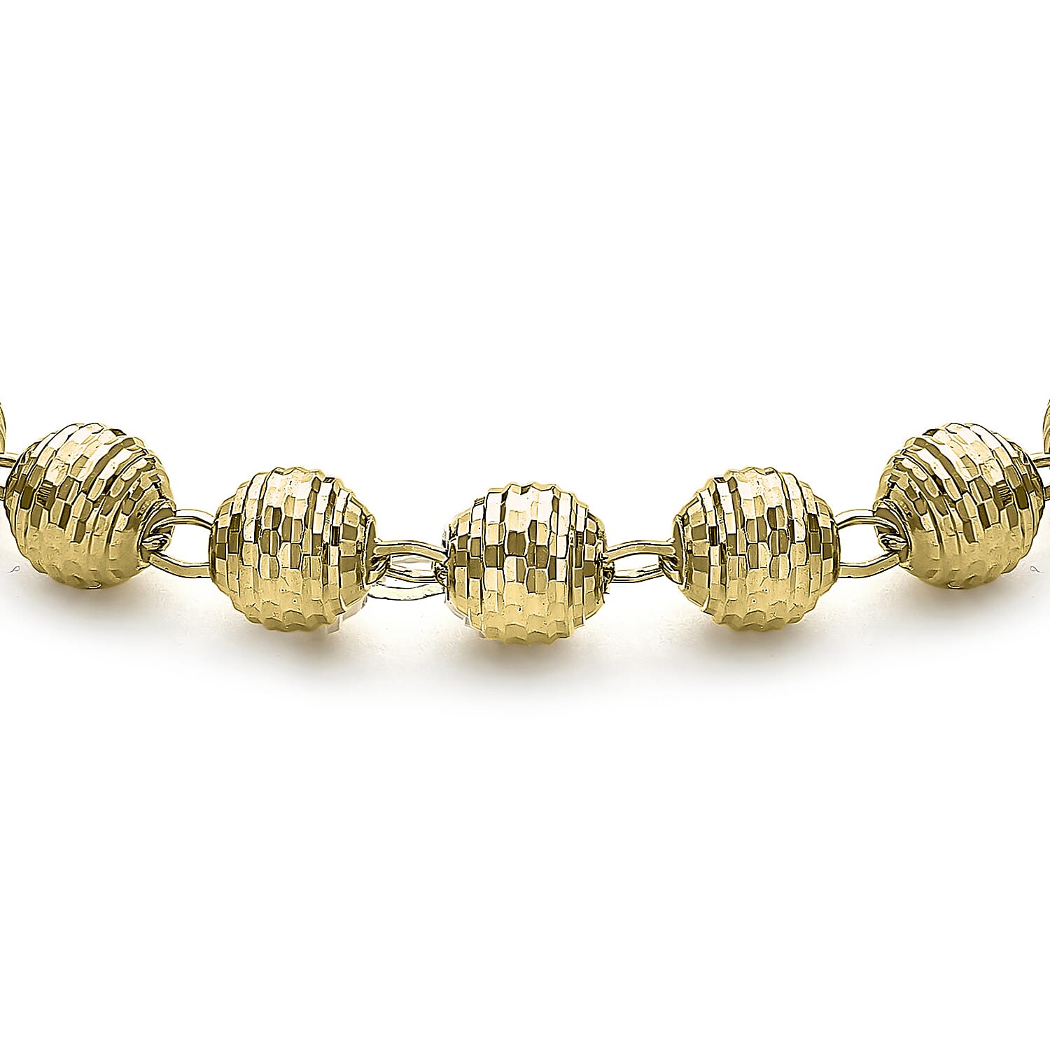 9K Yellow Gold  Bracelet,  Gold Wt. 5.2 Gms