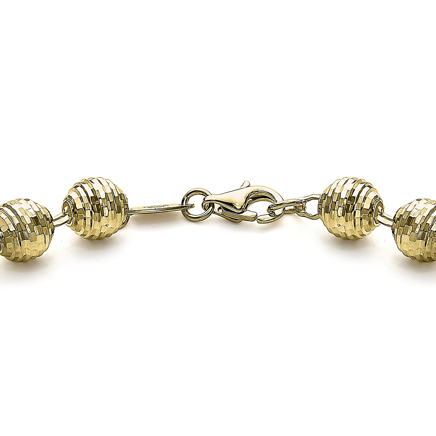 9K Yellow Gold  Bracelet,  Gold Wt. 5.2 Gms