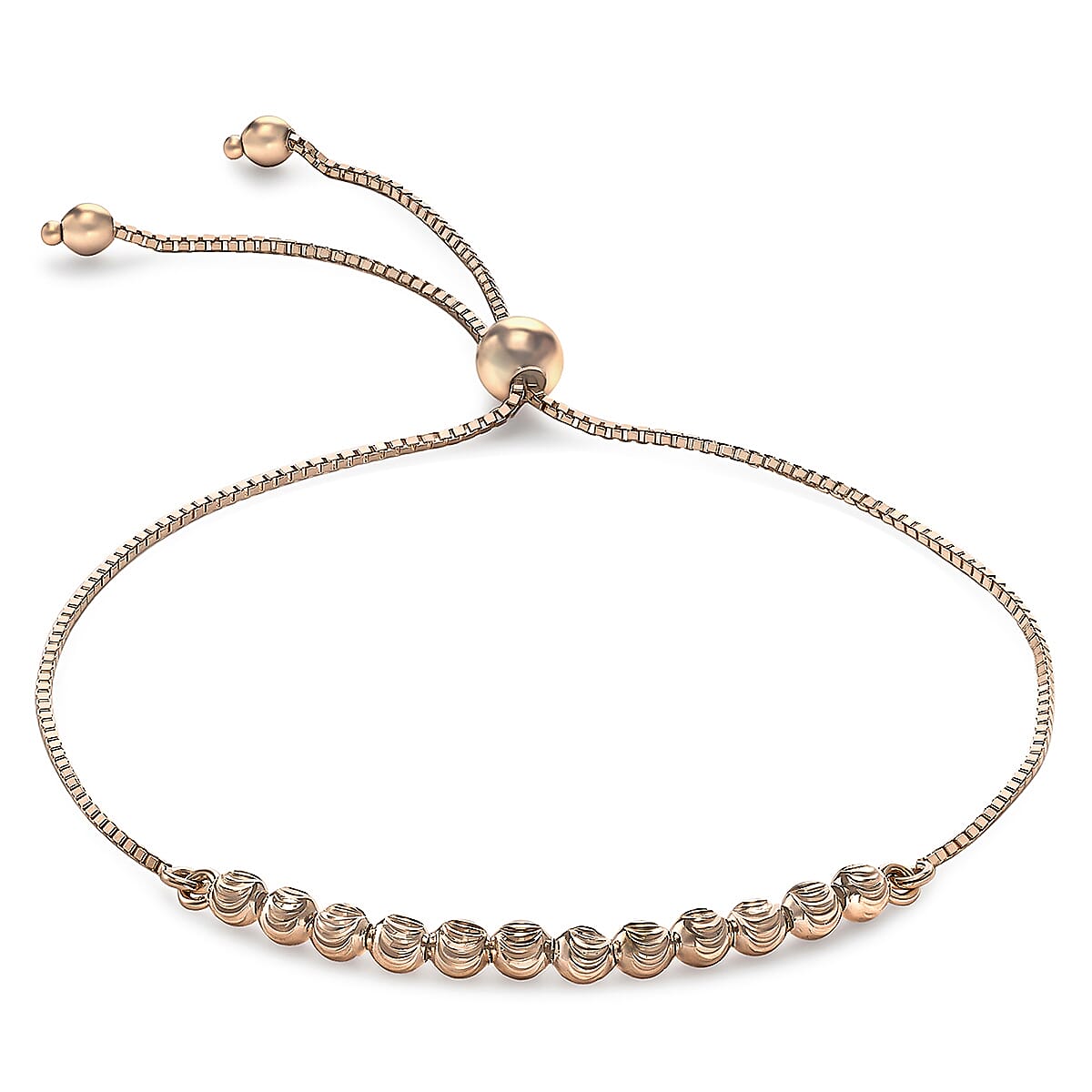 9K Rose Gold  Bracelet,  Gold Wt. 1.8 Gms