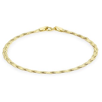 https://tjcuk.sirv.com/Products/88/9/8894705/9K-Yellow-Gold-Plait-Fine-Herringbone-Bracelet-Inch_8894705.jpg?w=342&h=342