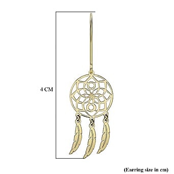 https://tjcuk.sirv.com/Products/88/9/8894724/9K-Yellow-Gold-12mm-40mm-Flower-Dream-Catcher-Earrings_8894724_3.jpg?w=342&h=342