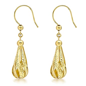 https://tjcuk.sirv.com/Products/88/9/8894738/9K-Yellow-Gold-8mm-19mm-Diamond-Cut-Teardrop-Earrings_8894738_2.jpg?w=342&h=342