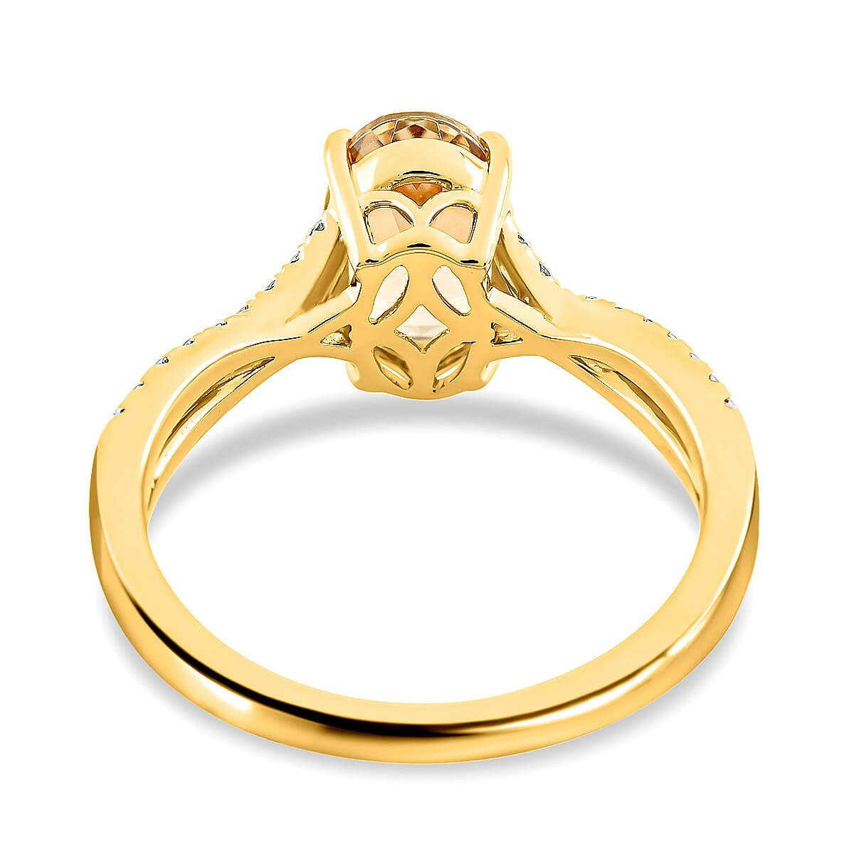 Certified and Appraised ILIANA 18K Yellow Gold AAA Turkizite and Diamond (SI-G-H) Solitaire Ring Gold 3.34 grams, 1.85 Ct