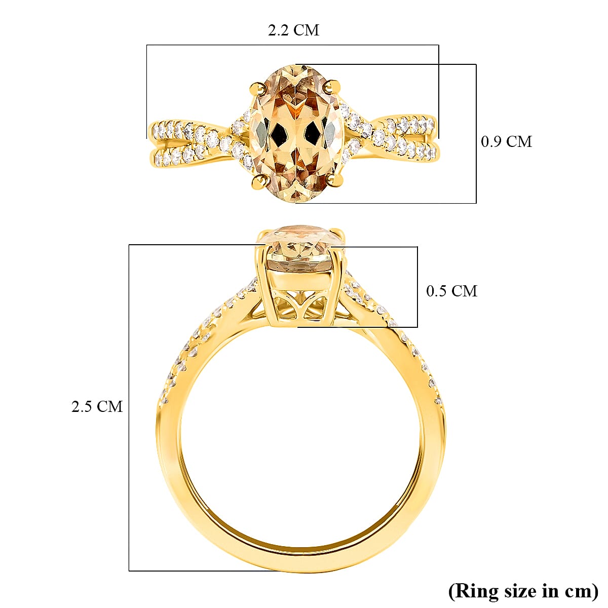 Certified and Appraised ILIANA 18K Yellow Gold AAA Turkizite and Diamond (SI-G-H) Solitaire Ring Gold 3.34 grams, 1.85 Ct