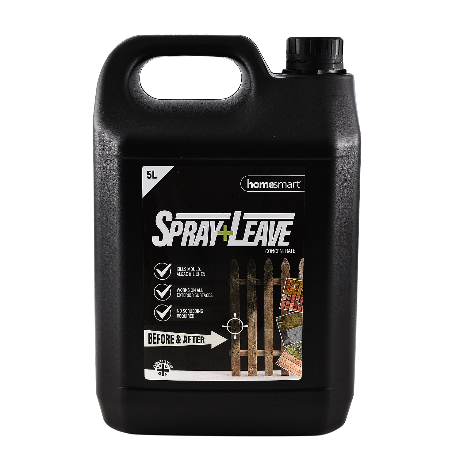 Homesmart Spray & Leave Patio Cleaner Concentrate - 5L (Makes up to 25 Litres)
