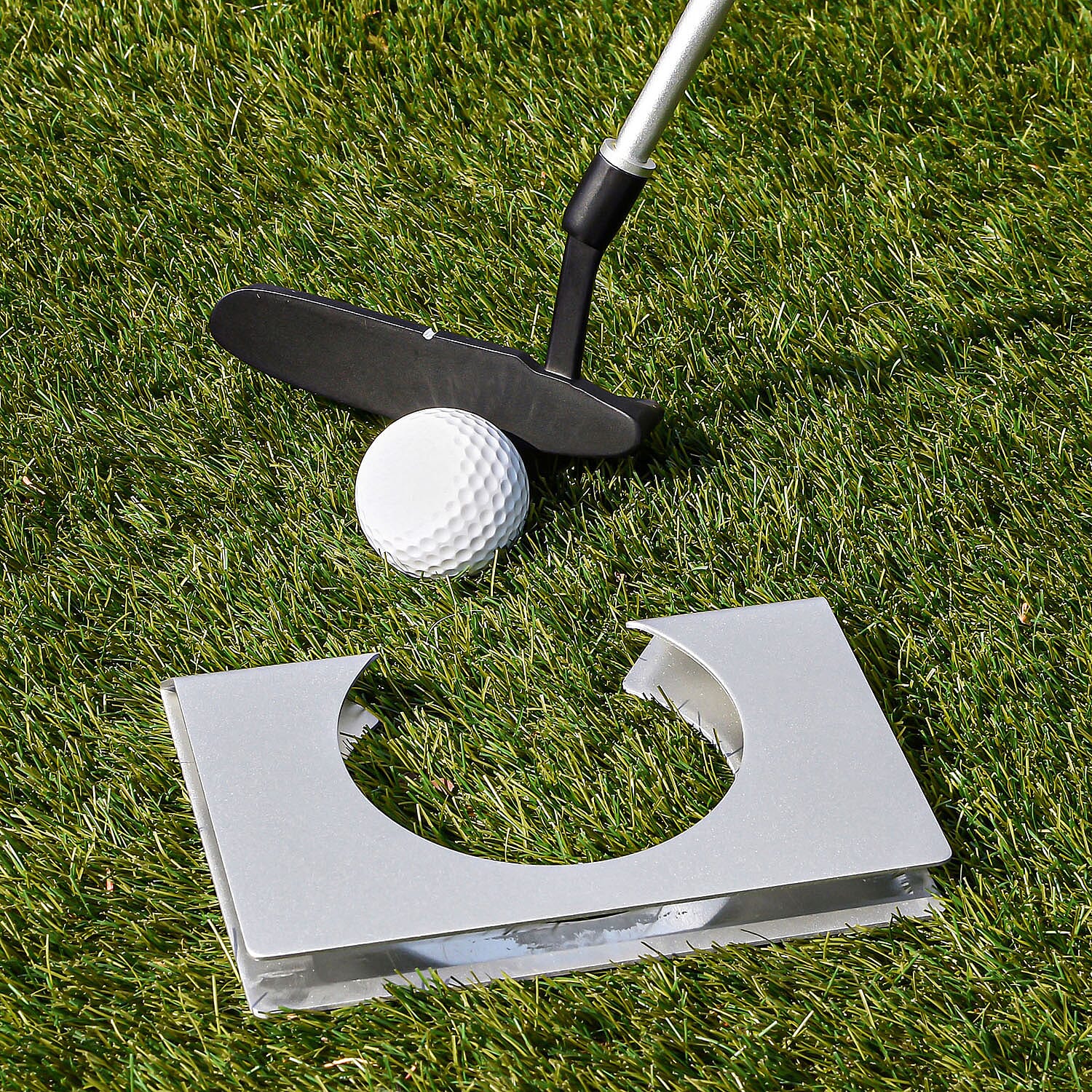 Portable Executive Golf Putting Set in Lockable Briefcase