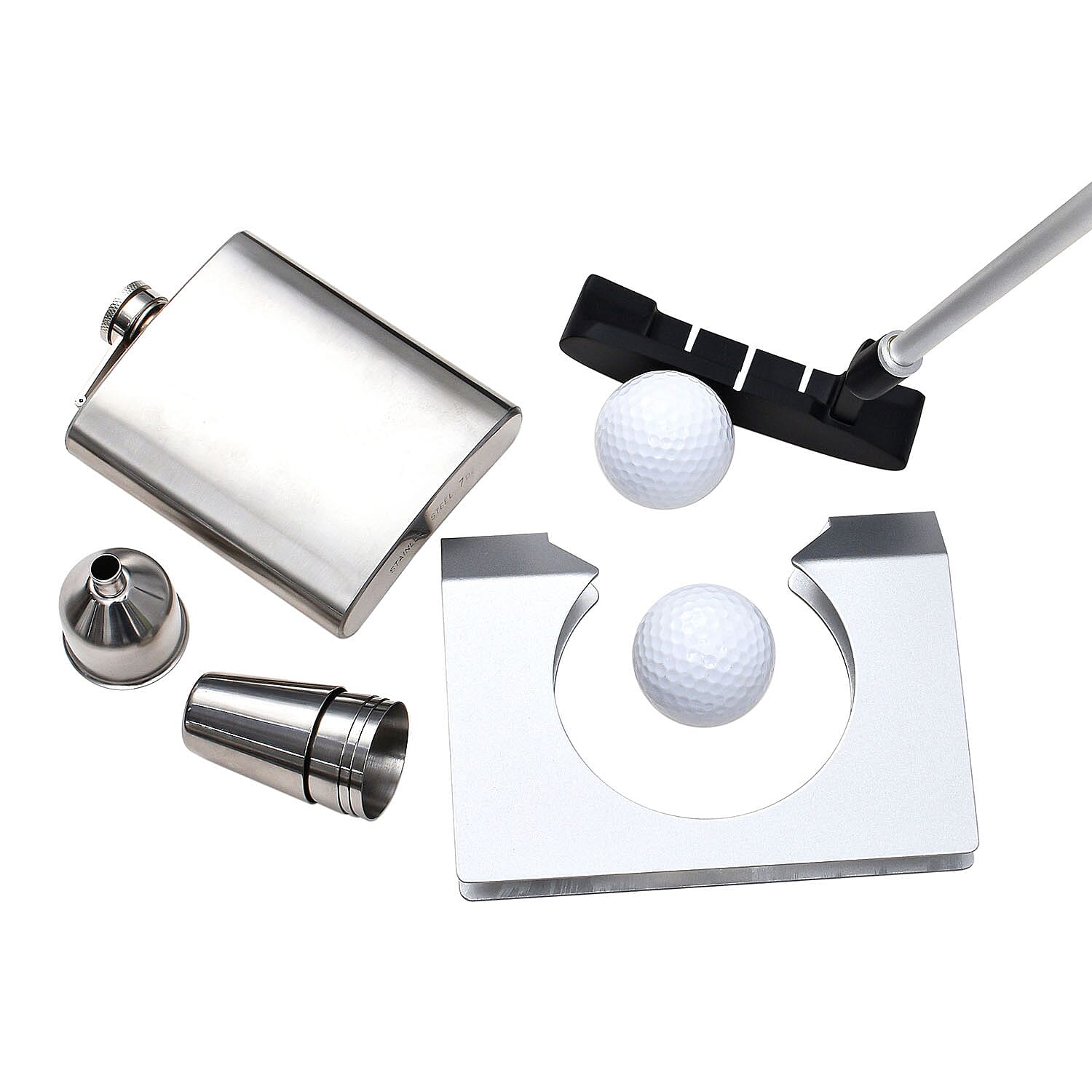 Portable Executive Golf Putting Set in Lockable Briefcase