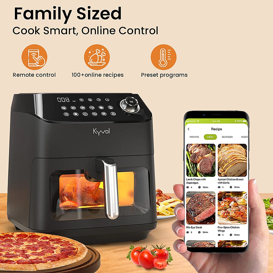 Kyvol Epichef AFF600 Air Fryer with App Connectivity (Size 30x32 )