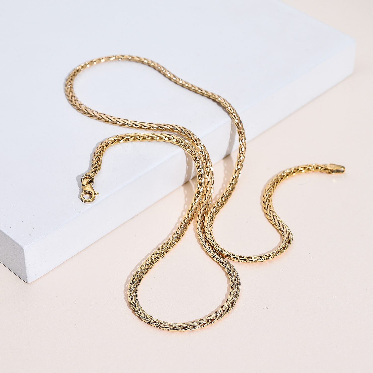 Maestro Collection - 9K Yellow Gold Double Rope Necklace (Size- 20) With Lobster Clasp, Gold Wt. 5.05 Gms.