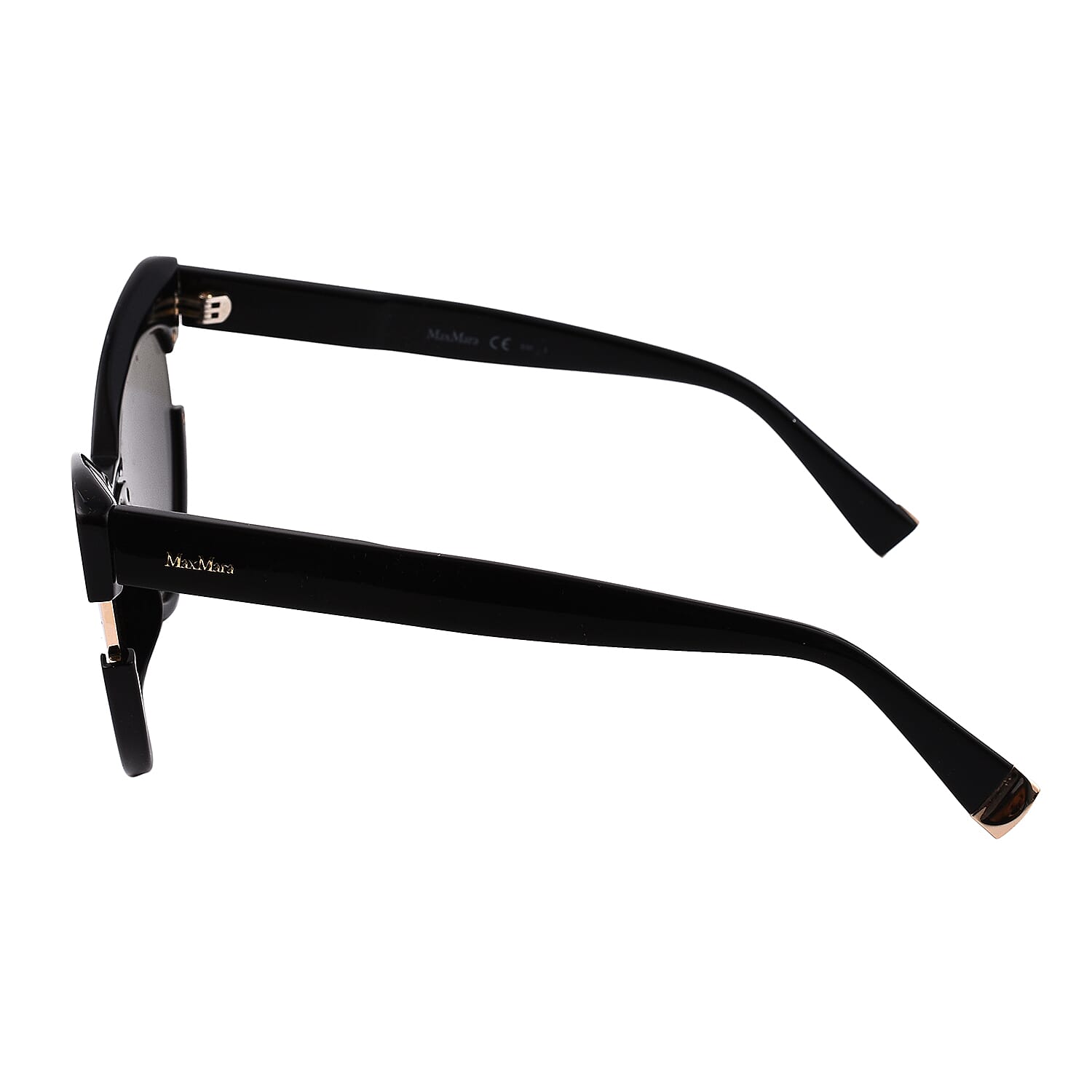 Max Mara Ingrid Cats Eye Sunglasses - Black