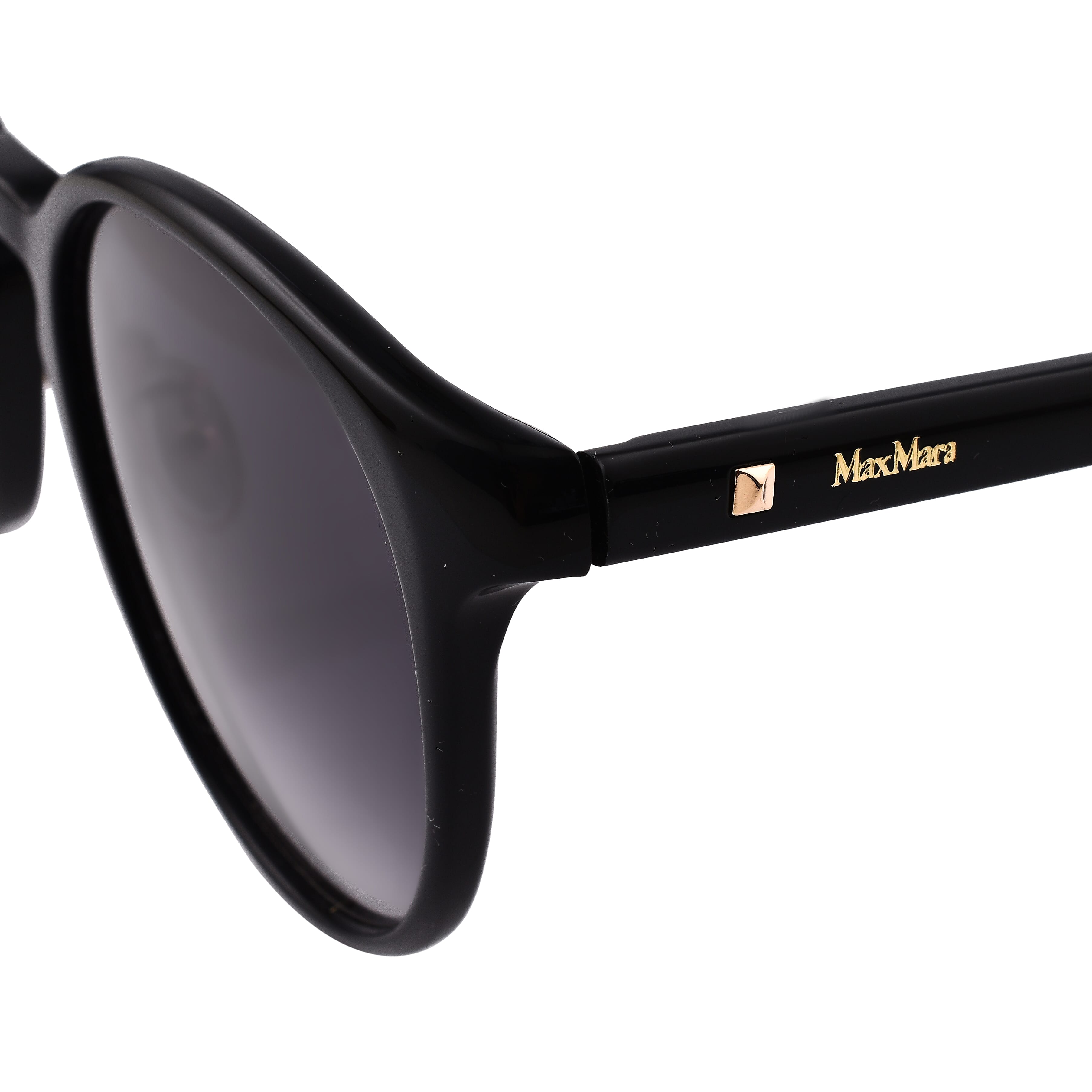 Max Mara Womens Retro Sunglasses - Black