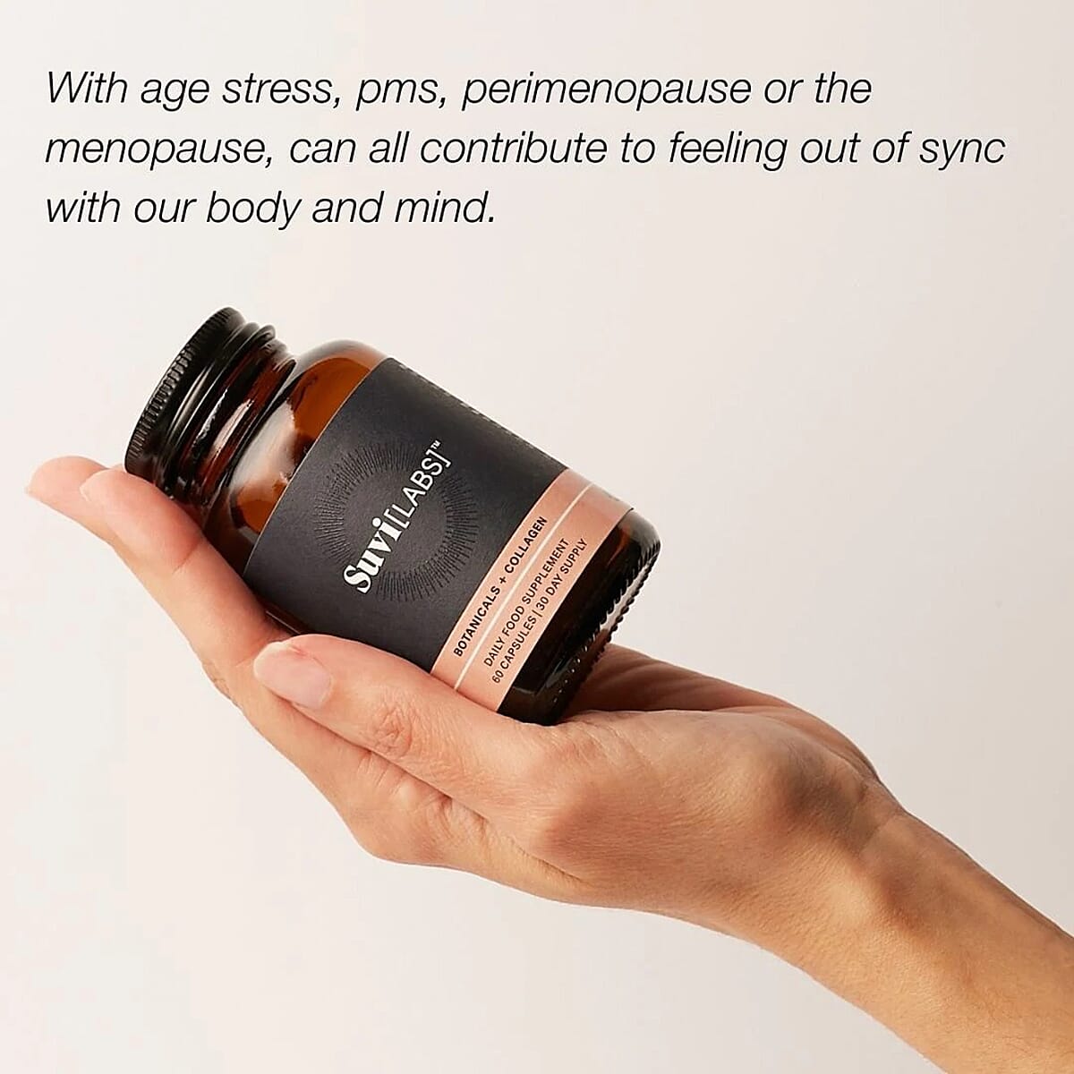 Suvi Labs: Botanicals & Collagen Supplement - 60 Capsules (30 Days Supply)