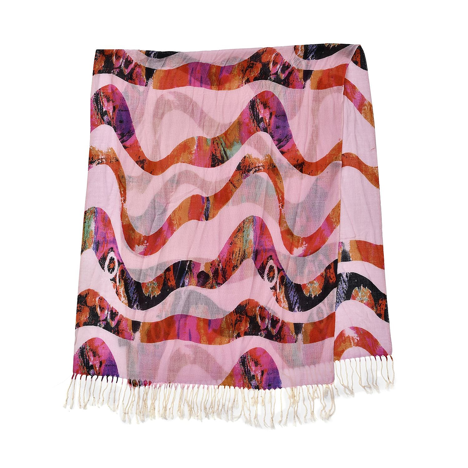 La Marey Merino Wool Art Scarf