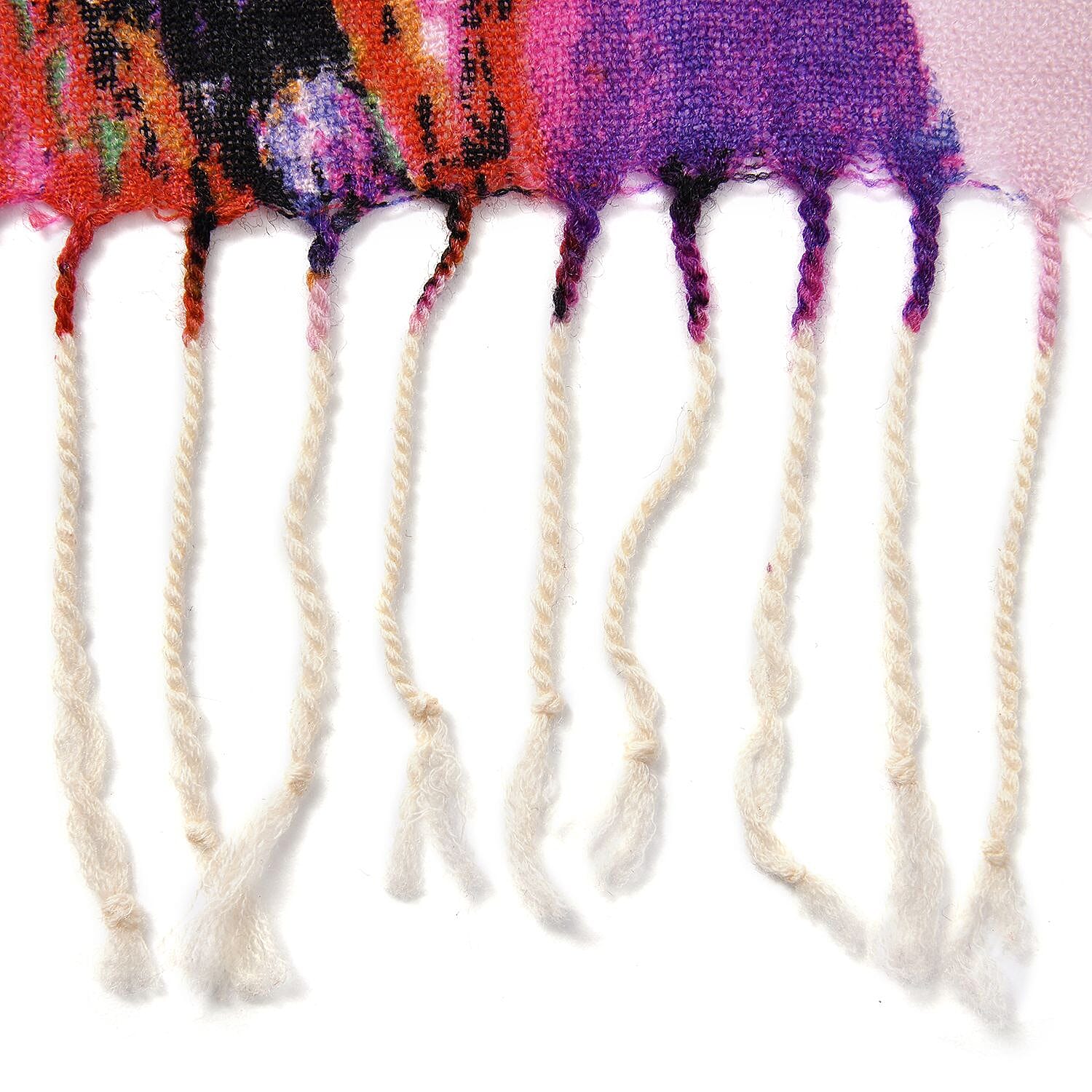 La Marey Merino Wool Art Scarf