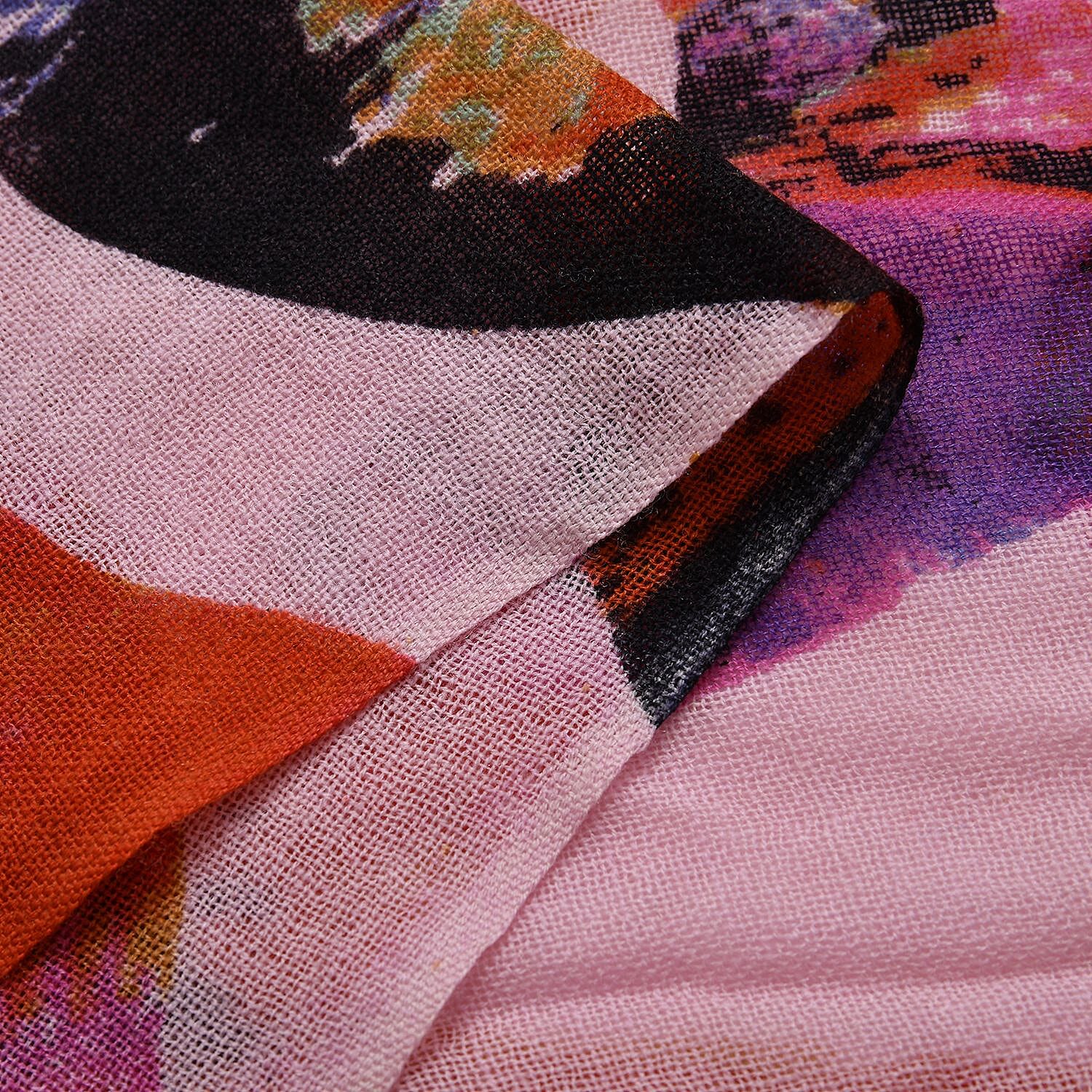 La Marey Merino Wool Art Scarf