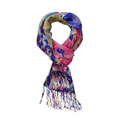 La Marey Merino Wool Art Scarf