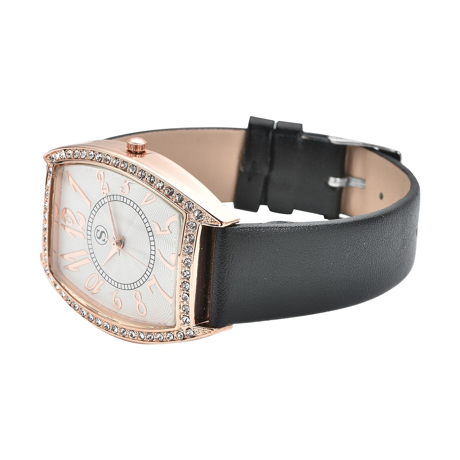 Ladies Watch Pure White Stainless Steel Mix Metal