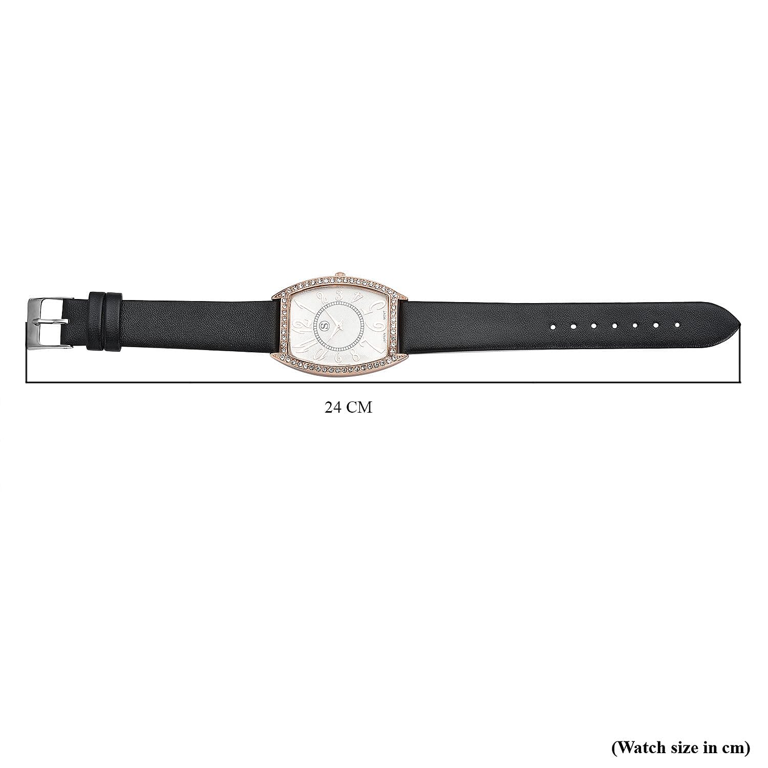 Ladies Watch Pure White Stainless Steel Mix Metal