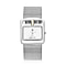 STRADA Japanese Movement Water Resistant Watch with Stainless Steel Mesh Strap in Silver Tone