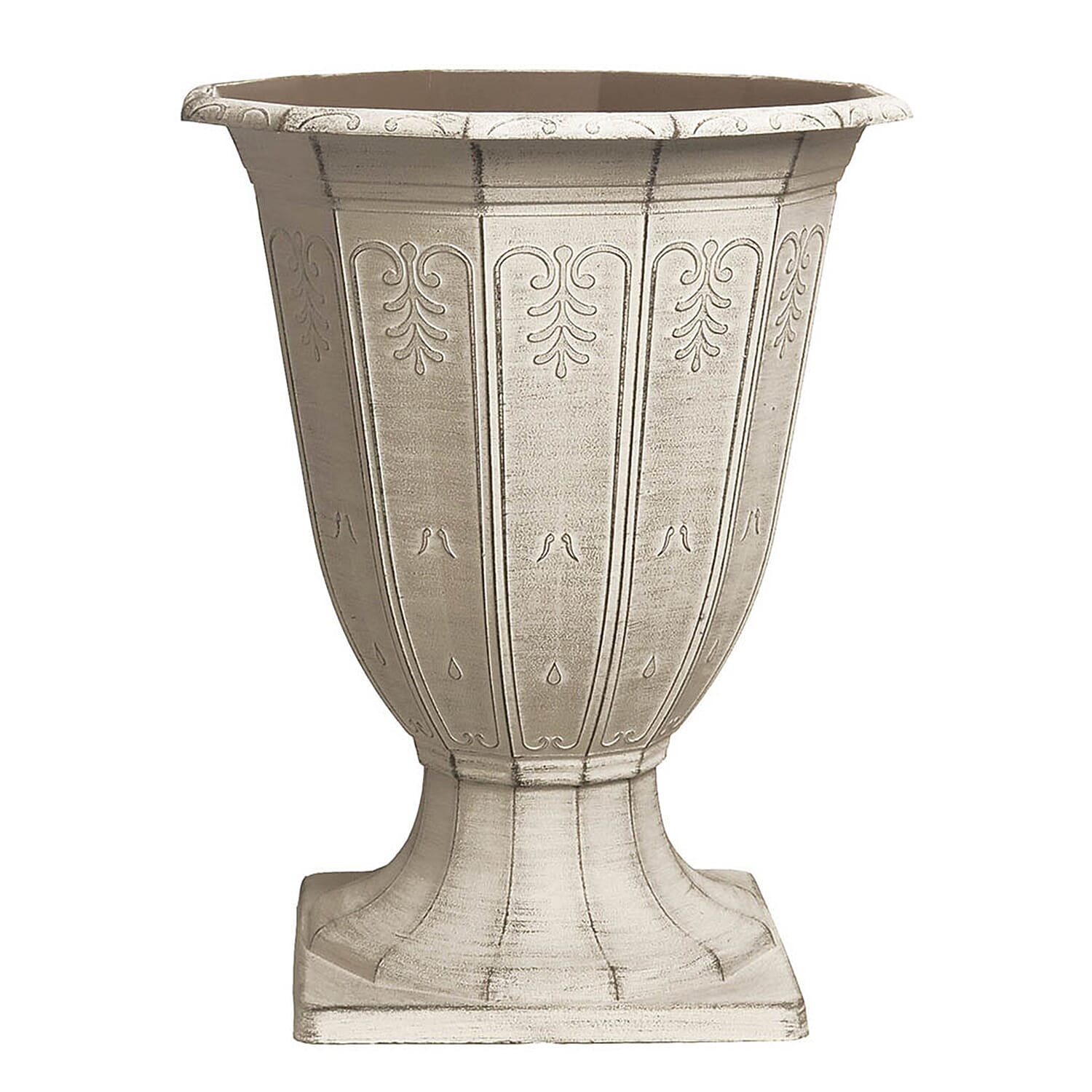 Gardening Direct Pair of Calista Urns with Trailing Sweet Pea Plug x 12 & 40L Compost