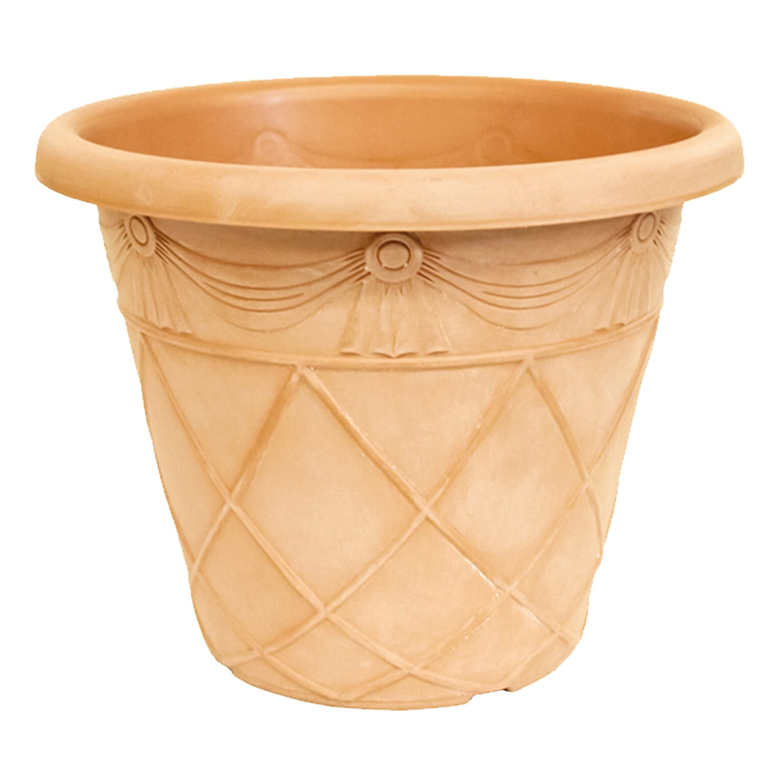 Gardening Direct Pair of Mini Standard Euonymus with Tuscan Planters