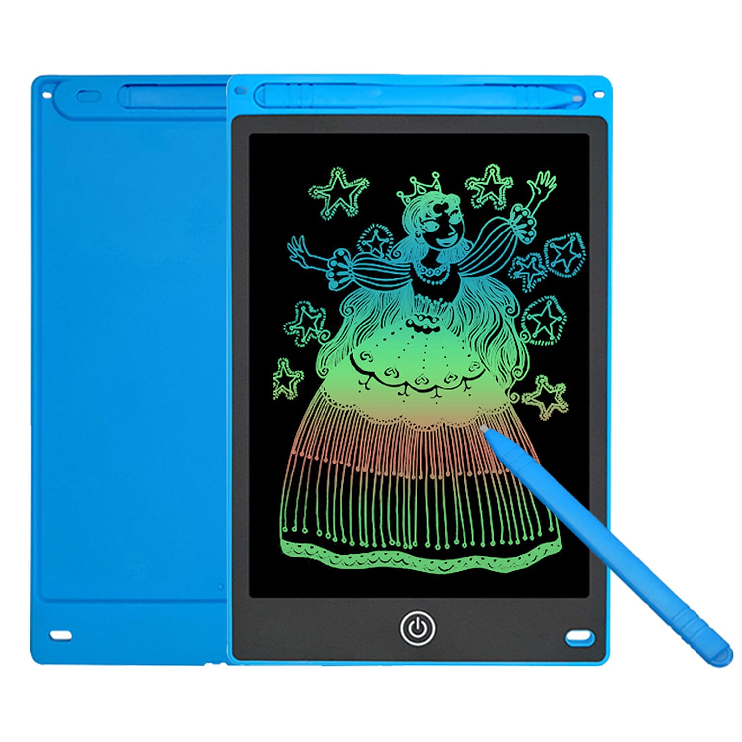 Doodle 8.5 inch LCD Colour Screen Writing Tablet with Stylus - Blue