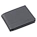 100% Genuine Leather RFID Protected Bi-Fold Mens Wallet - Navy