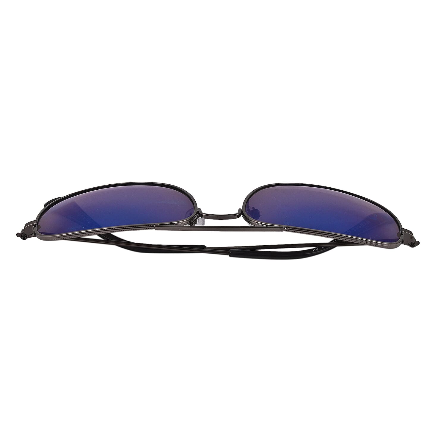 Aviator Sunglasses with Polycarbonate Frame Lens - Blue