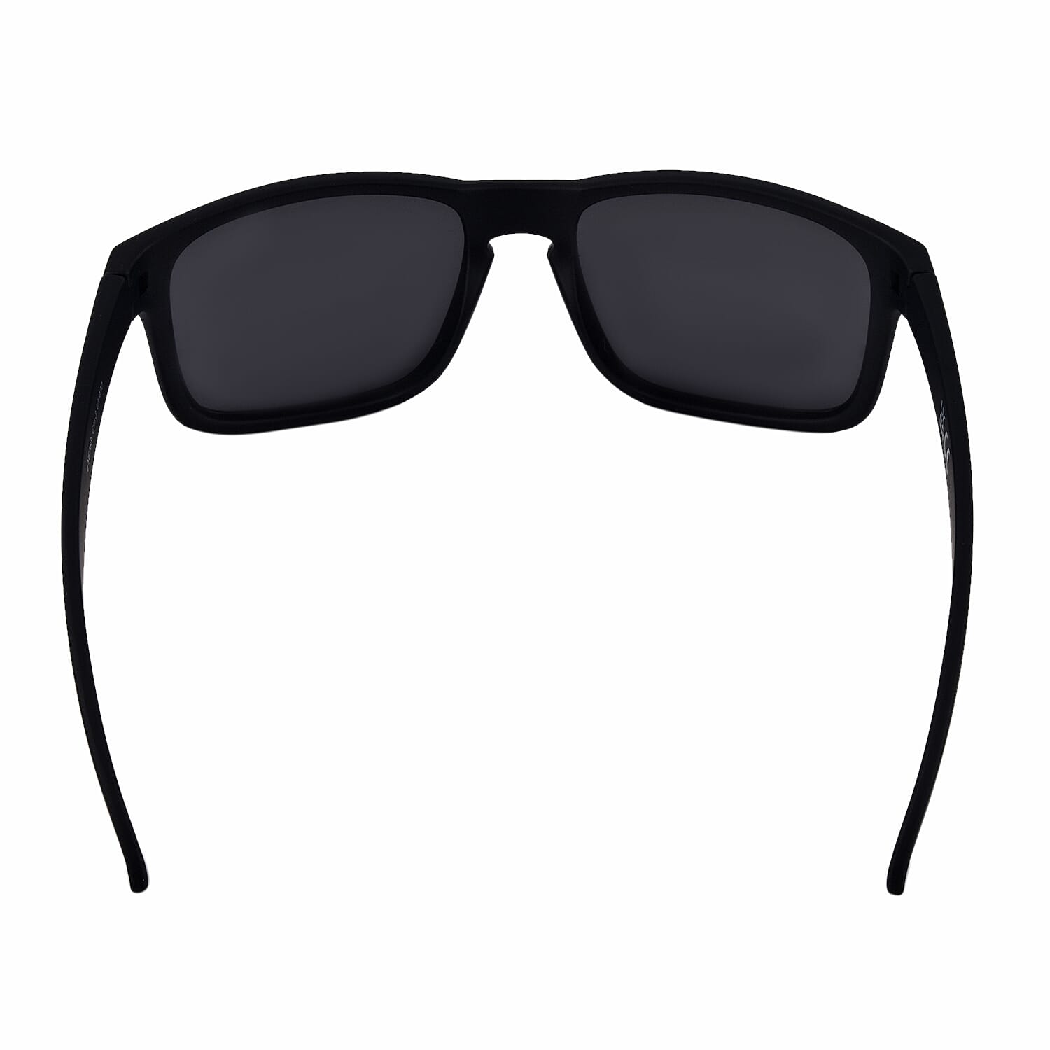 Wayfarer Sunglasses with Polycarbonate Lens - Black
