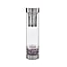 Water bottle with Crystal Stone and Tea Infuser (450ml) - Rose Quartz (with Grey Cup Cover)