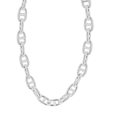 High Finish Sterling Silver Rambo Chain 24 Inch