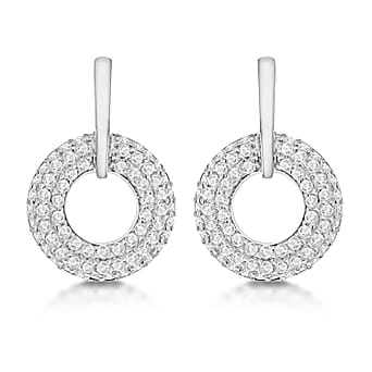 https://tjcuk.sirv.com/Products/89/2/8927597/Sterling-Silver-White-CZ-15mm-22.3mm-Circle-Drop-Earrings_8927597.jpg?w=342&h=342