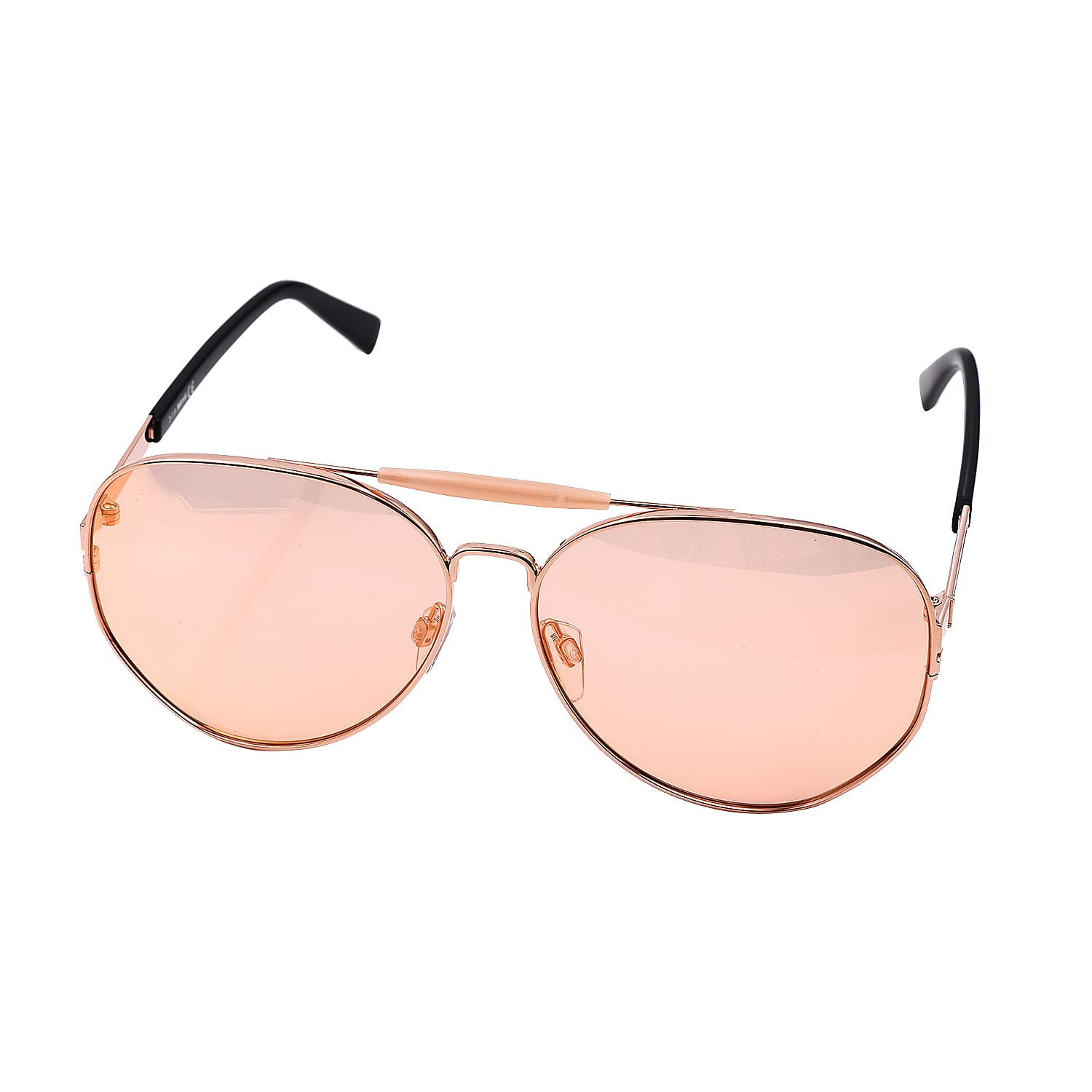 JUST CAVALLI Unisex Gold Aviator Sunglasses - Pink