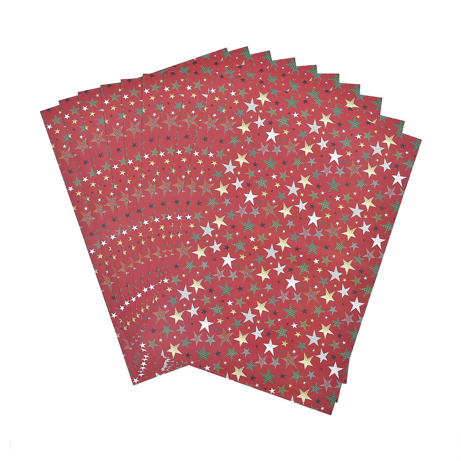 Christmas Ornament (Size 51x74x1 ) - Red & Gold