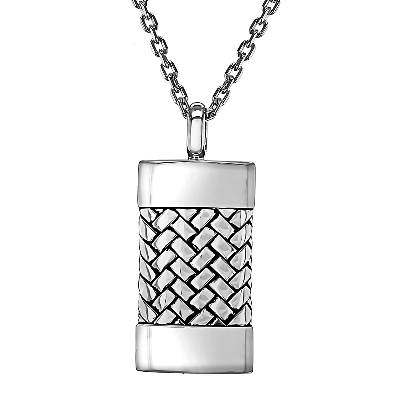 Herringbone silver necklace best sale 20 inch