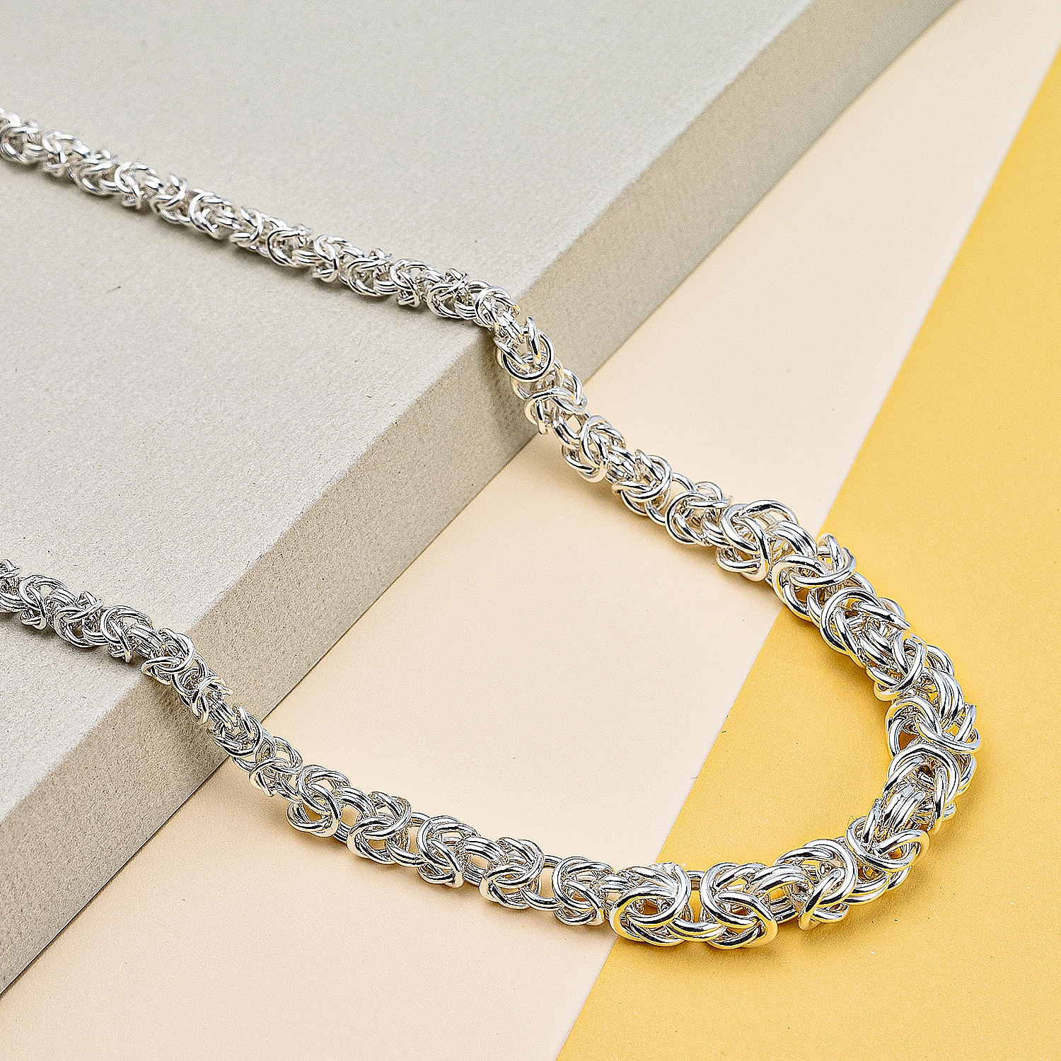Silver Byzantine Chain – markszjewelry.com