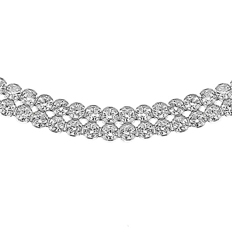 Sterling Silver Necklace,  Silver Wt. 12.9 Gms