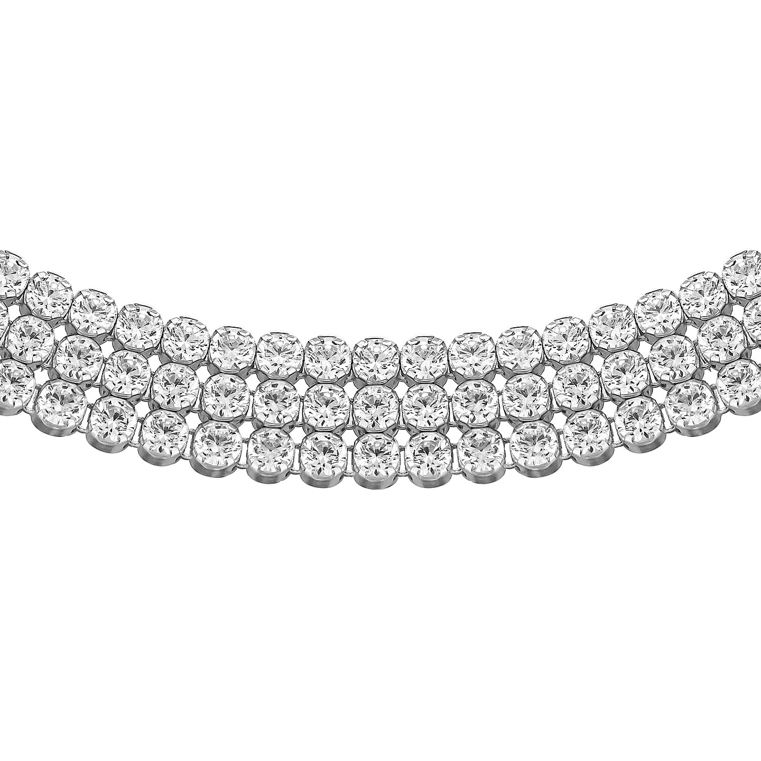 Sterling Silver Necklace,  Silver Wt. 19.4 Gms