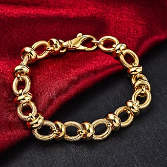 https://tjcuk.sirv.com/Products/89/2/8928890/Sterling-Silver-Yellow-Gold-Plated-Textured-and-Polished-Rings-Bracele_8928890_1.jpg?w=342&h=342