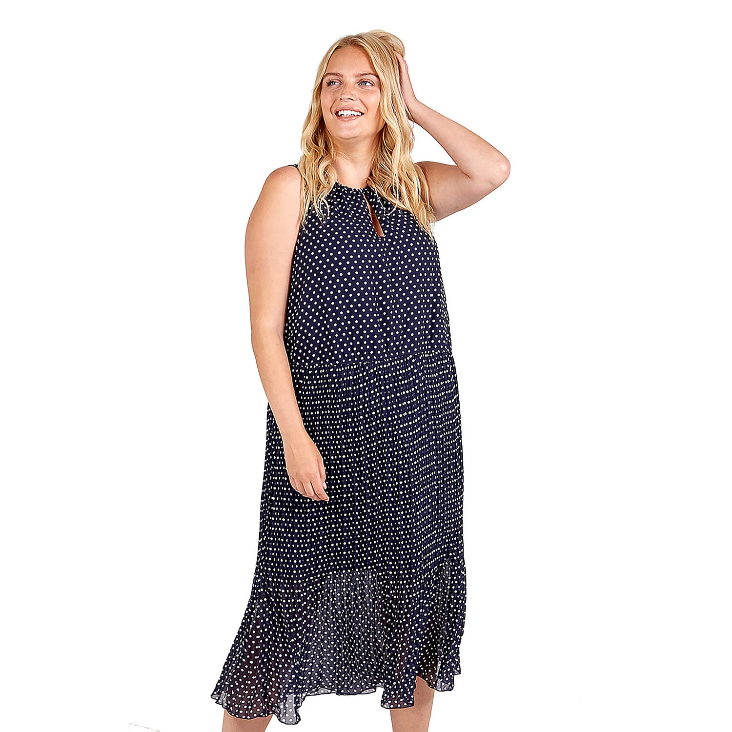 Polka dot hotsell dress size 18