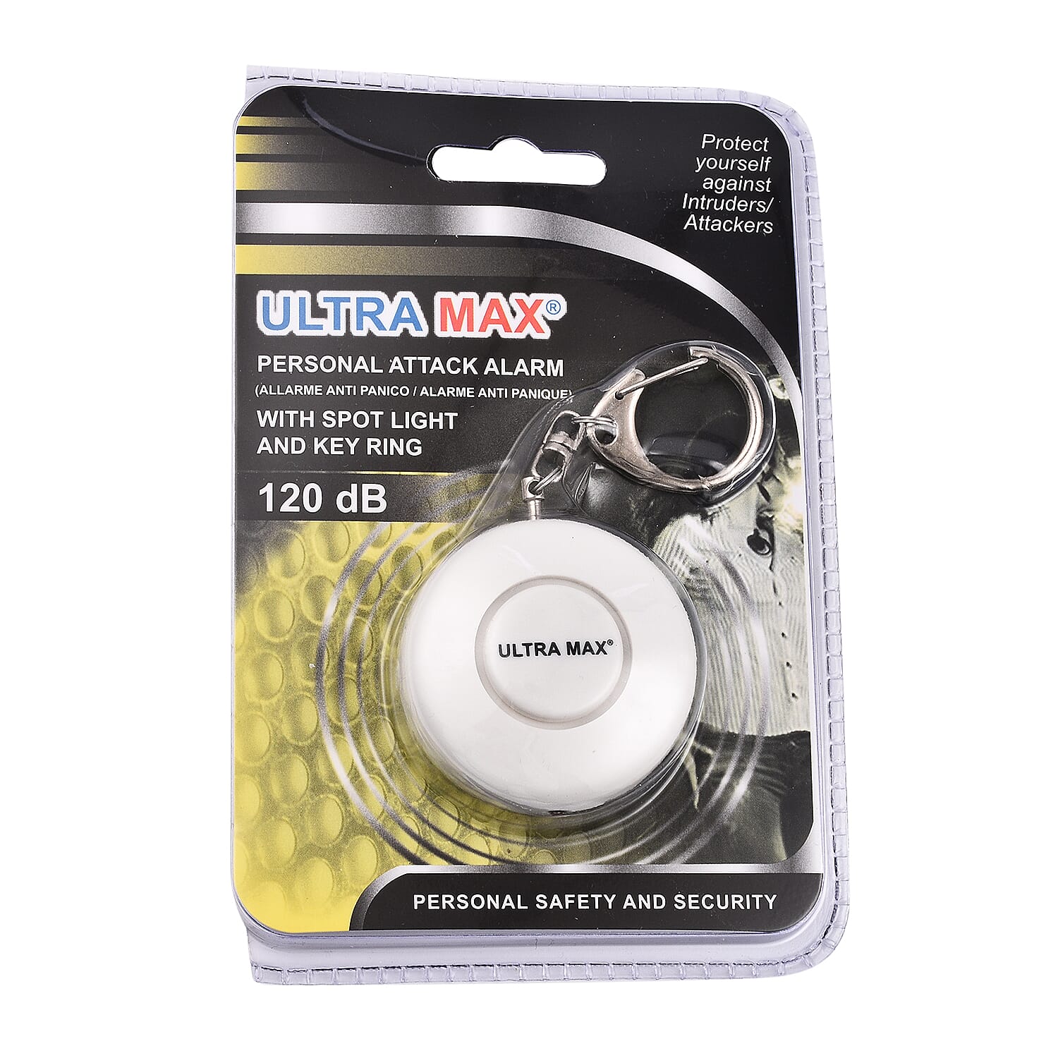 Ultra Max Personal Alert Alarm Key Ring