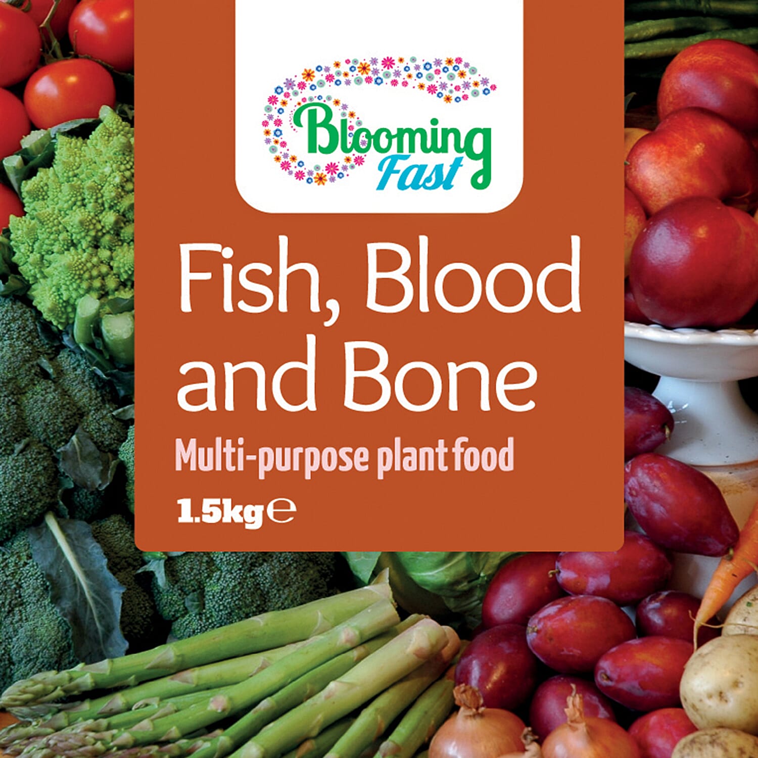 Gardening Direct Blooming Fast Fish Blood & Bone 1.5kg Tub