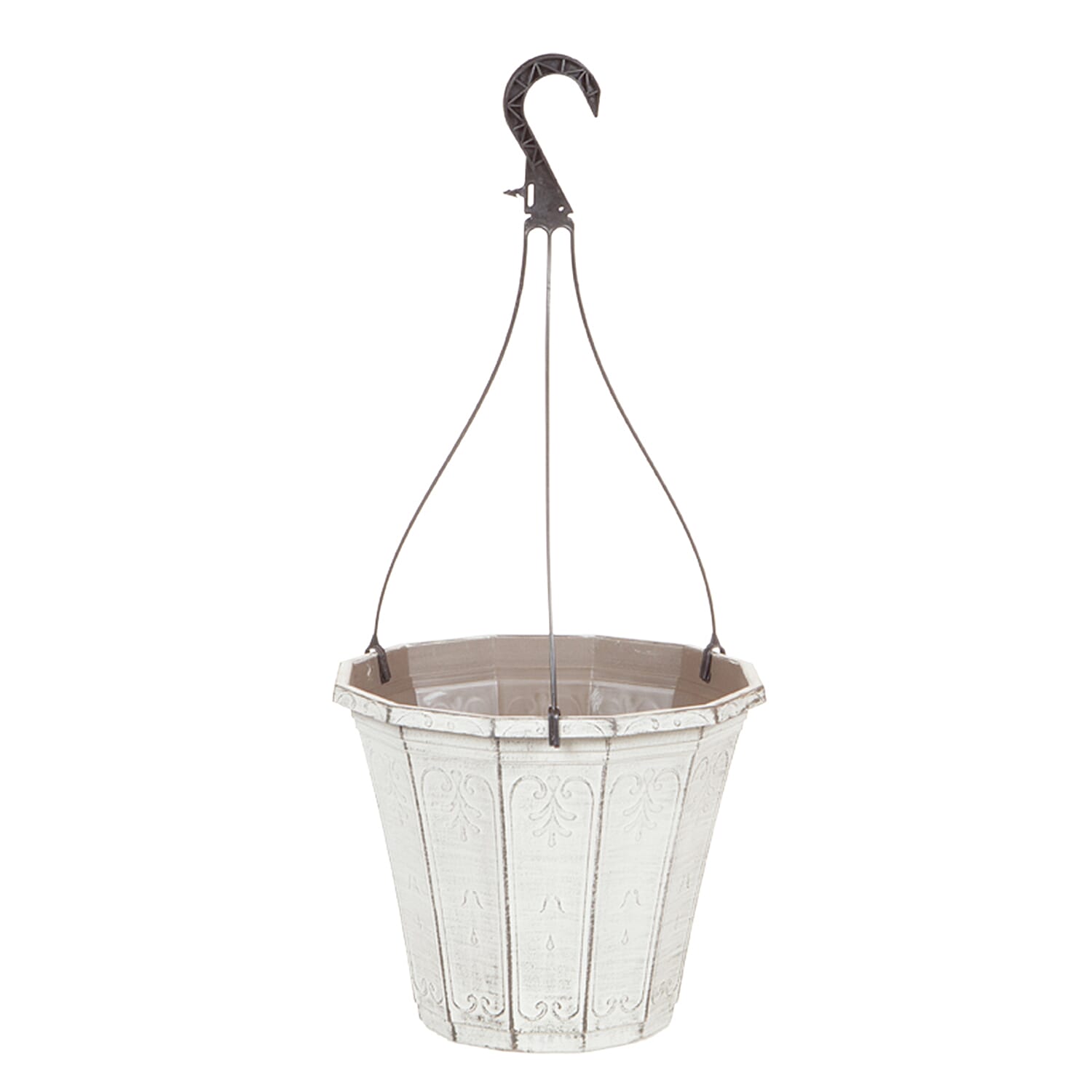 Gardening Direct Pair of Calista Hanging Baskets & Begonia Apricot Fiery Shades tubers x 10